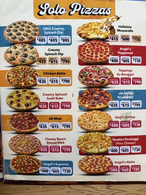 Pizza options